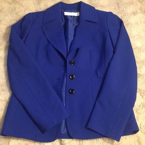 Tahari Royal Blue Blazer